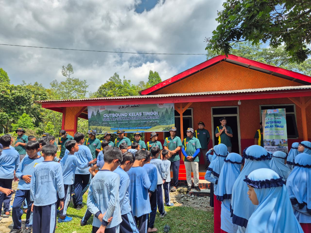 Outbound Kelas Tinggi SDIT Al-Fityan Medan, Bangun Kemandirian dan Kekompakan Siswa