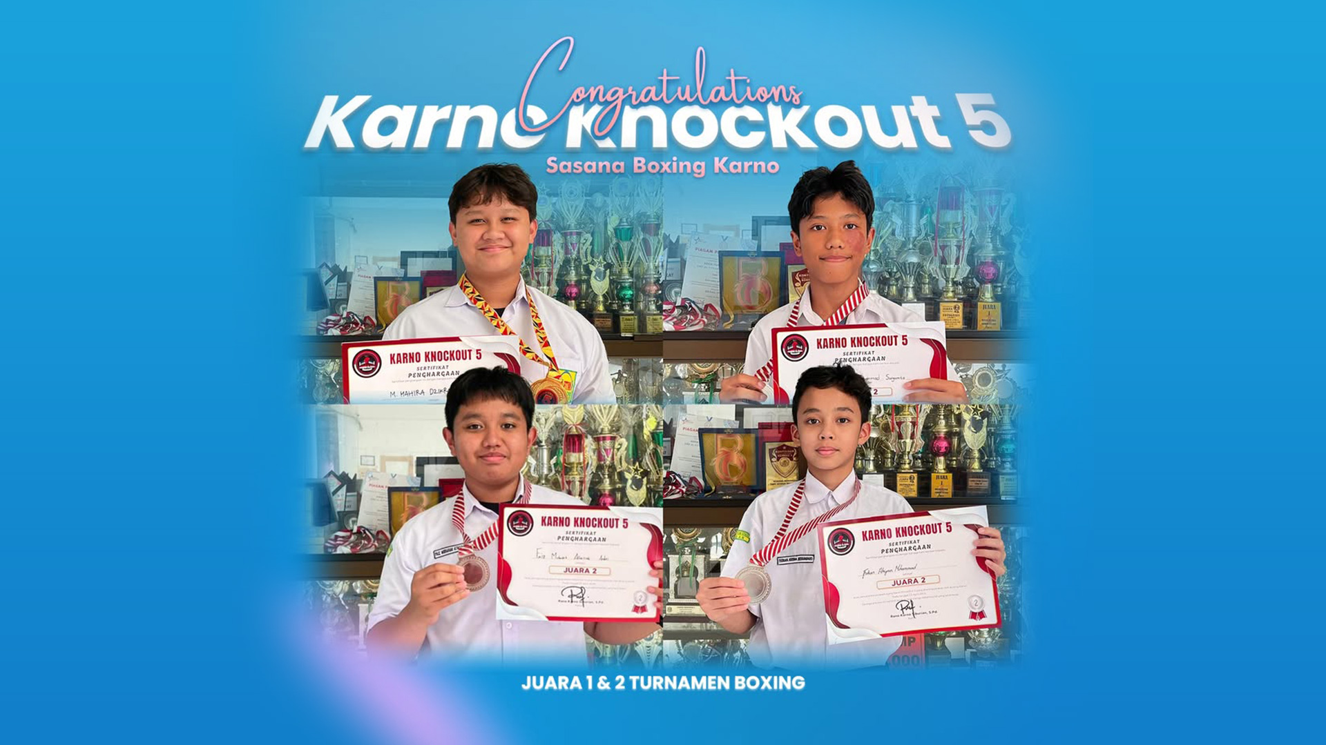 SMPIT Al-Fityan School Medan Borong Prestasi di Turnamen “Karno Knockout 5”