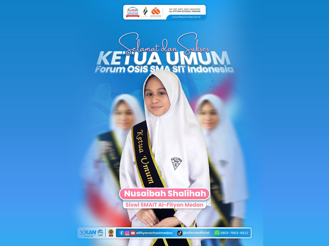 Siswa SMA Al Fityan Medan Pimpin FOSIT Se-Indonesia