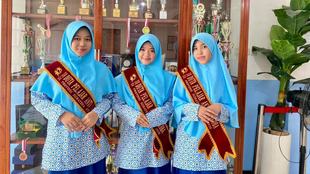 BANGGA!! SISWA SMA AL FITYAN MEDAN TERPILIH SEBAGAI DUTA PELAJAR ANTI NARKOBA SUMATERA UTARA Tahun 2026.